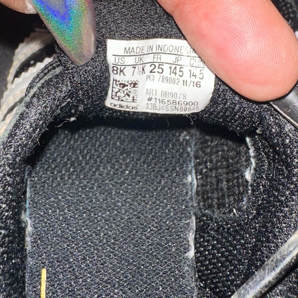 GUC | Toddler shoes size 8 | Adidas - Picture 5 of 12